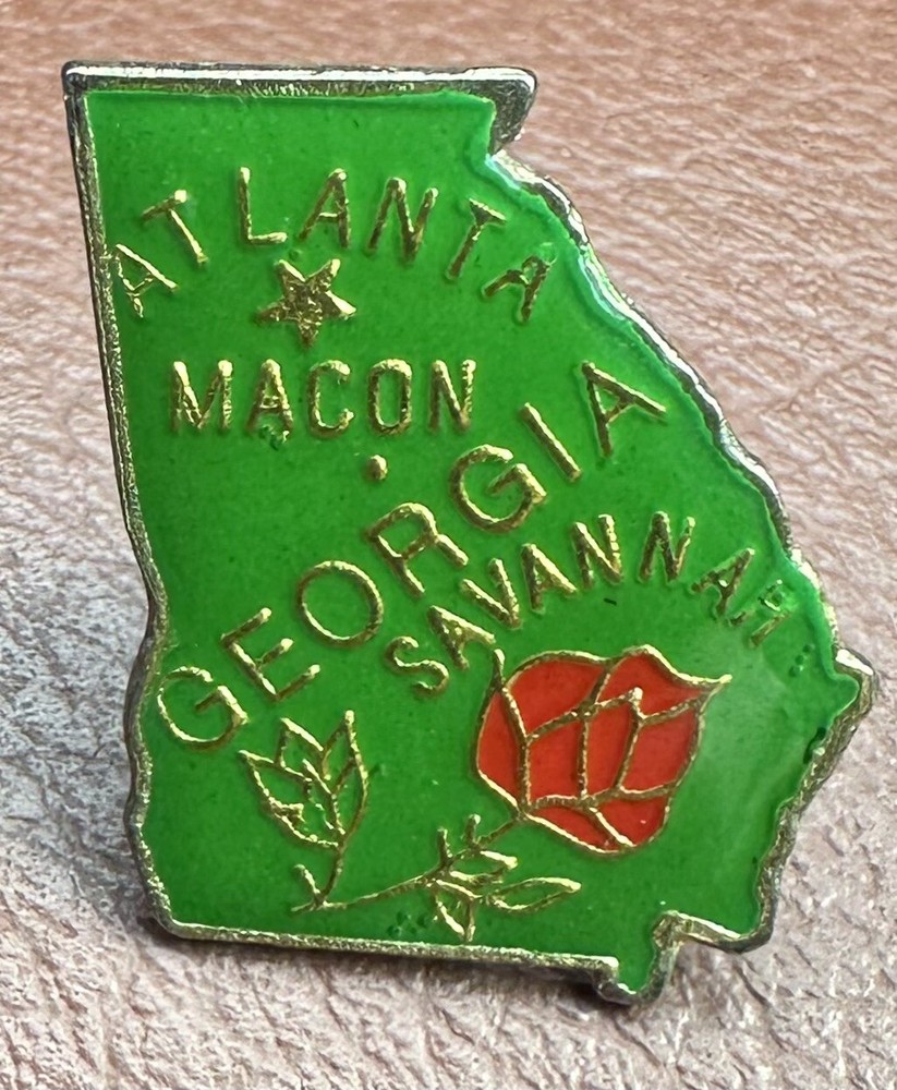 Georgia State Hat/Lapel Pin