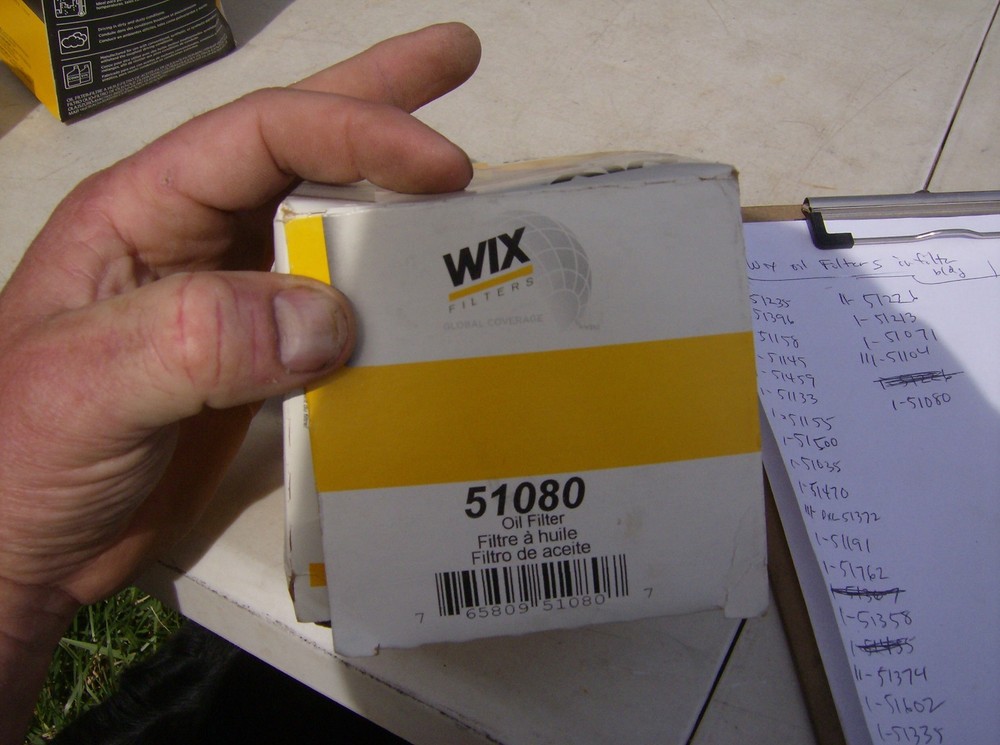 GENUINE WIX 51080 OIL FILTER