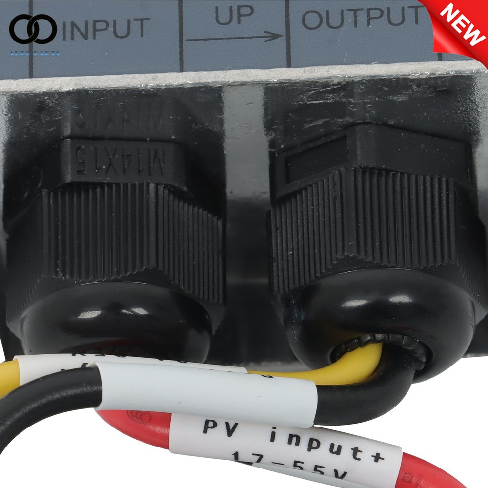 Solar Battery Charge Controller Boost MPPT 24-85V LED Display Adjustable 400W