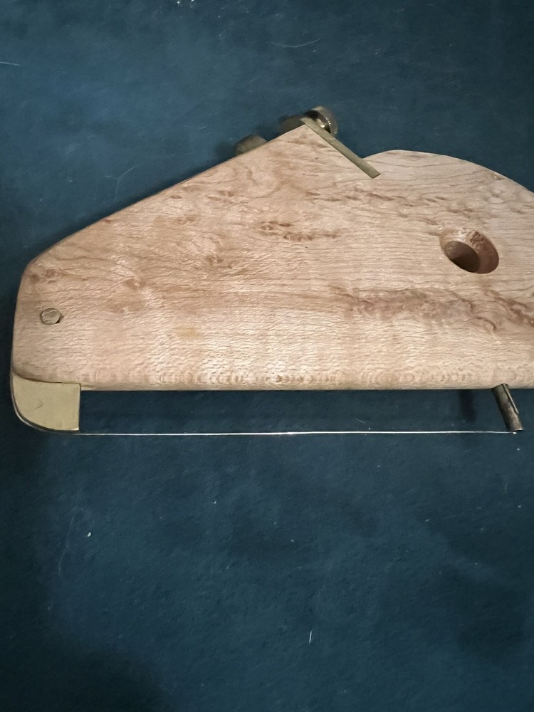 MCM Teak Wire Cheese Slicer