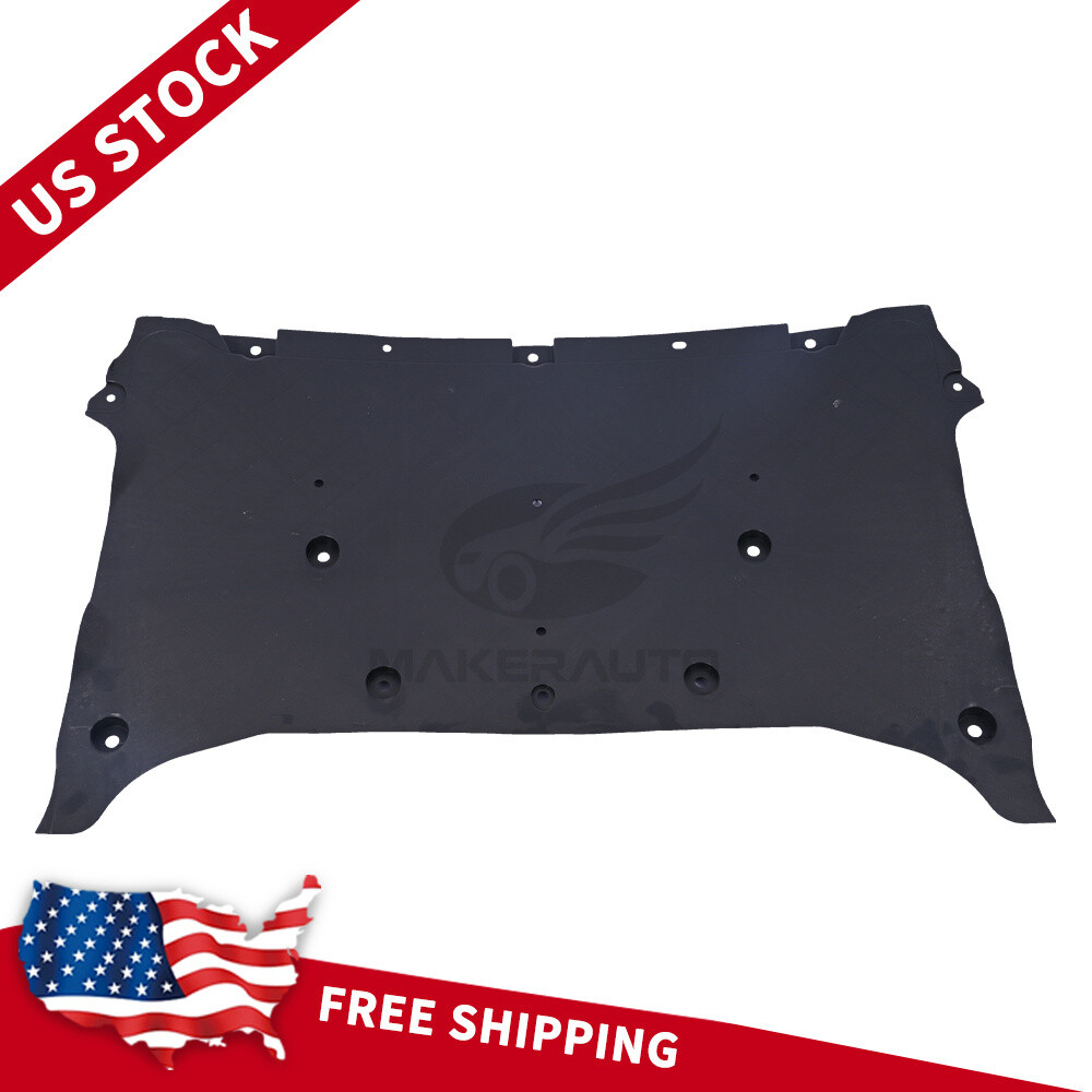 Front Under Body Lower Diffuser Aero Splash Shield For 2021-2023 Tesla Model S