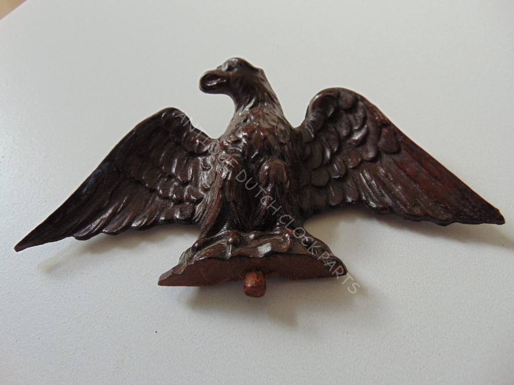 PAPER MACHE EAGLE STATUE FOR A GERMAN REGULATOR CLOCK EXCELLENT CONDITION