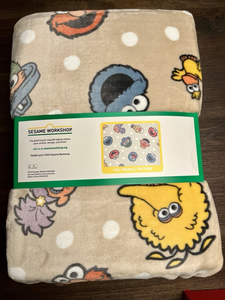Sesame Street Twin Blanket