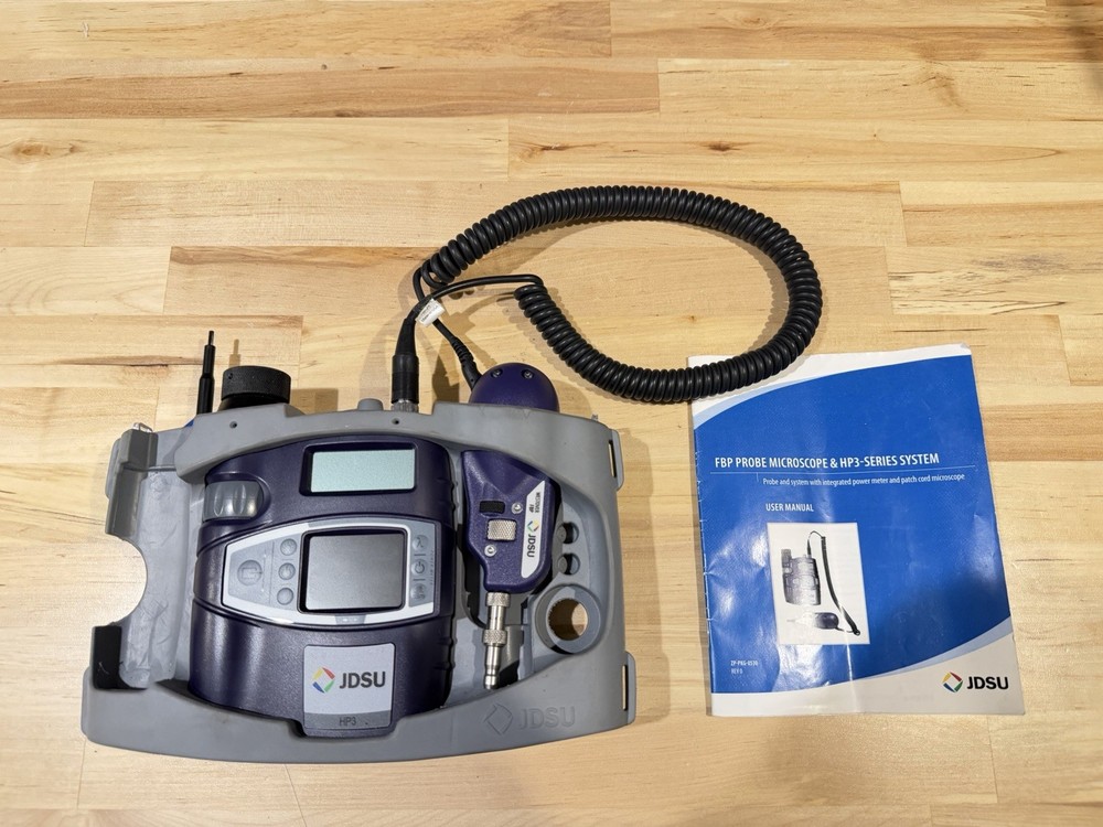 JDSU HP3 & FBP PROBE MICROSCOPE SERIES SYSTEM (TESTED) SHIPS FAST