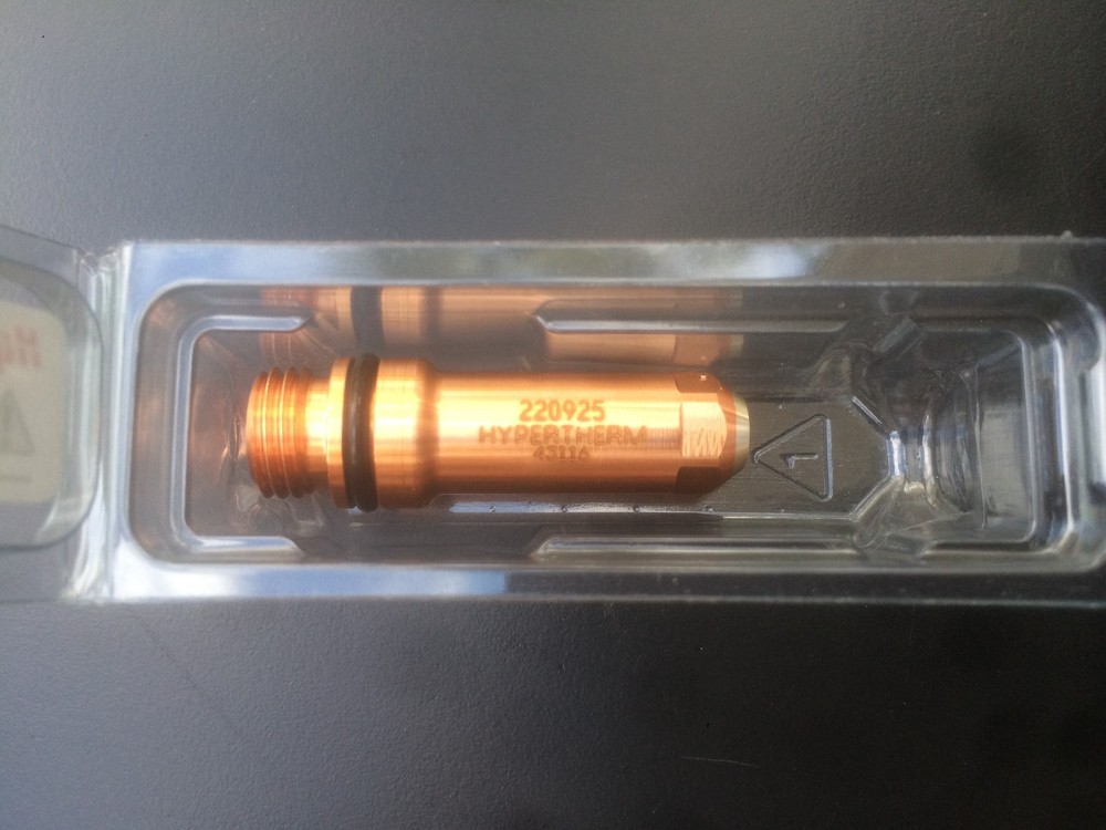 NEW Hypertherm 220925 Electrode, Hypro2000 200A Silverplus Ms