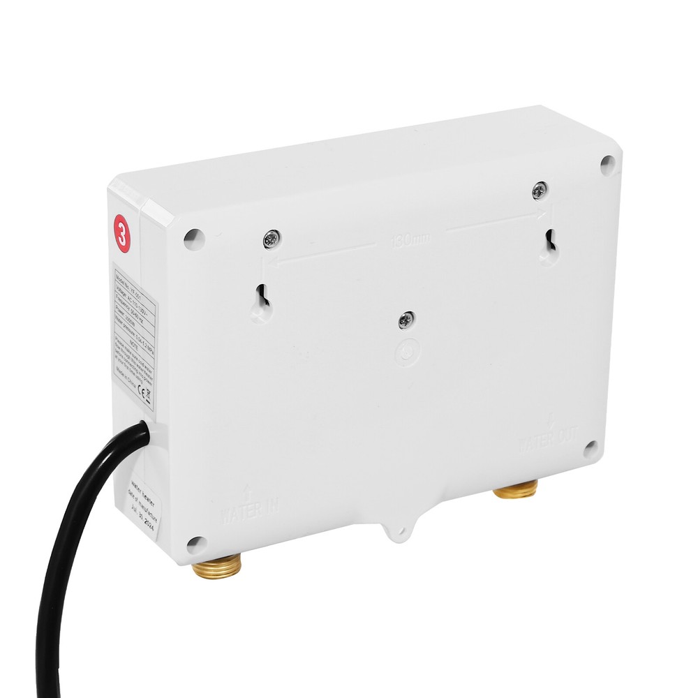 3000W Wall Mount Electric Water Heater Instant Hot Water Heater LED Display