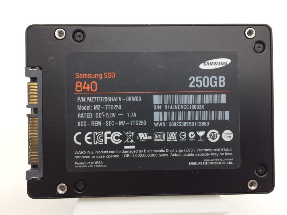 250GB SSD 2.5" Solid State Drives mixed brands replace 256GB