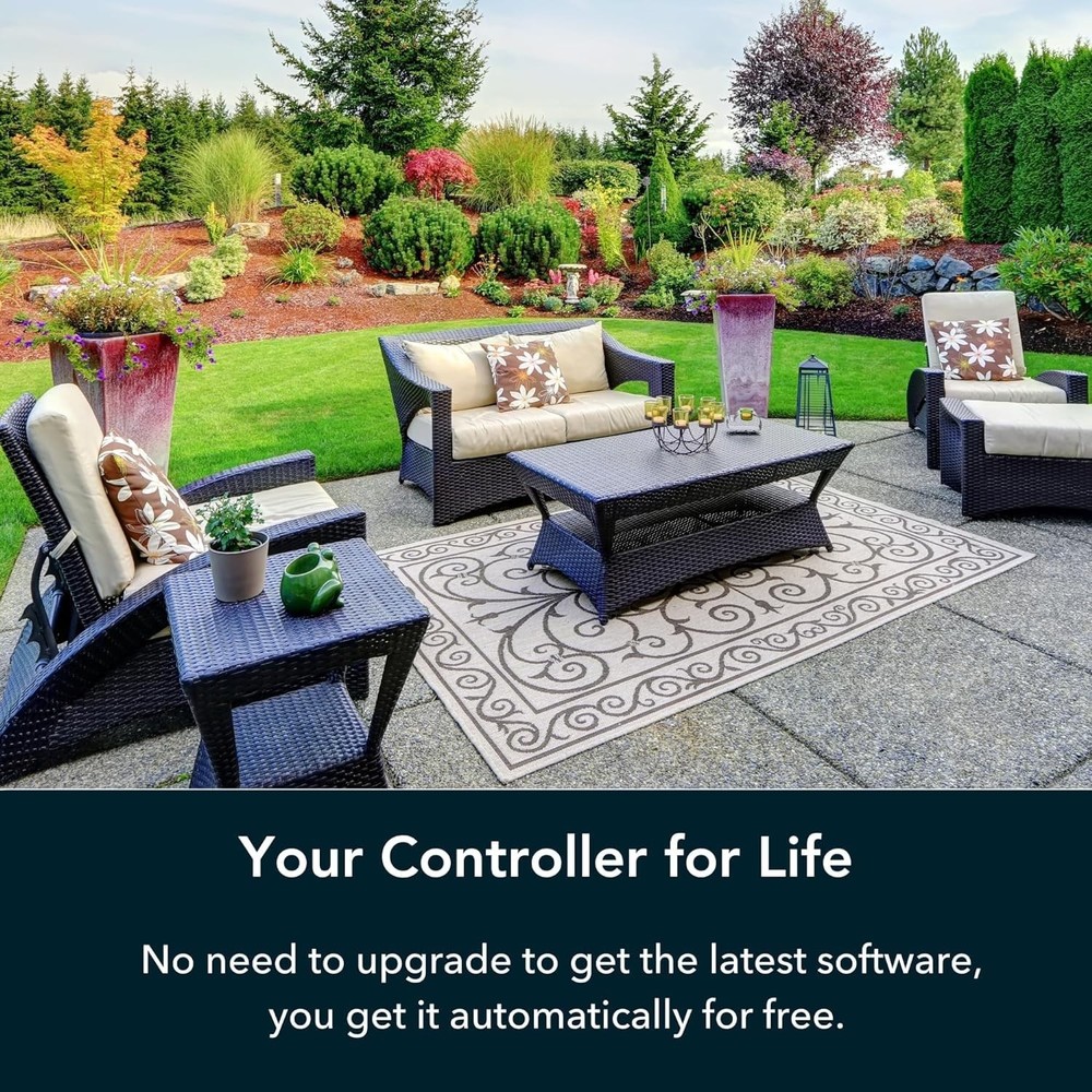 Advanced Smart Sprinkler System – 8-Zone Controller with DIY Installation Ease