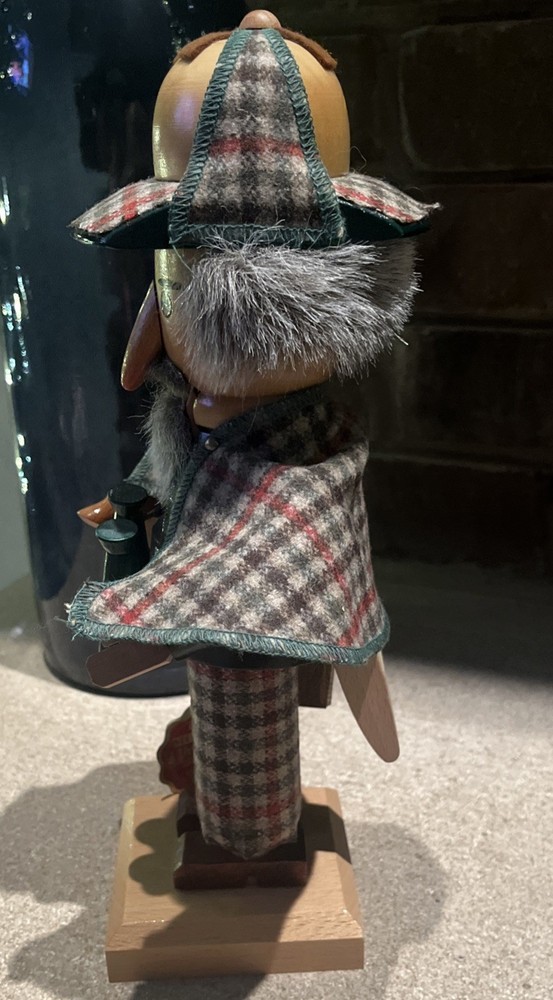 Germany Nutcracker Steinbach (Sherlock Holmes) 12" Pre-Own