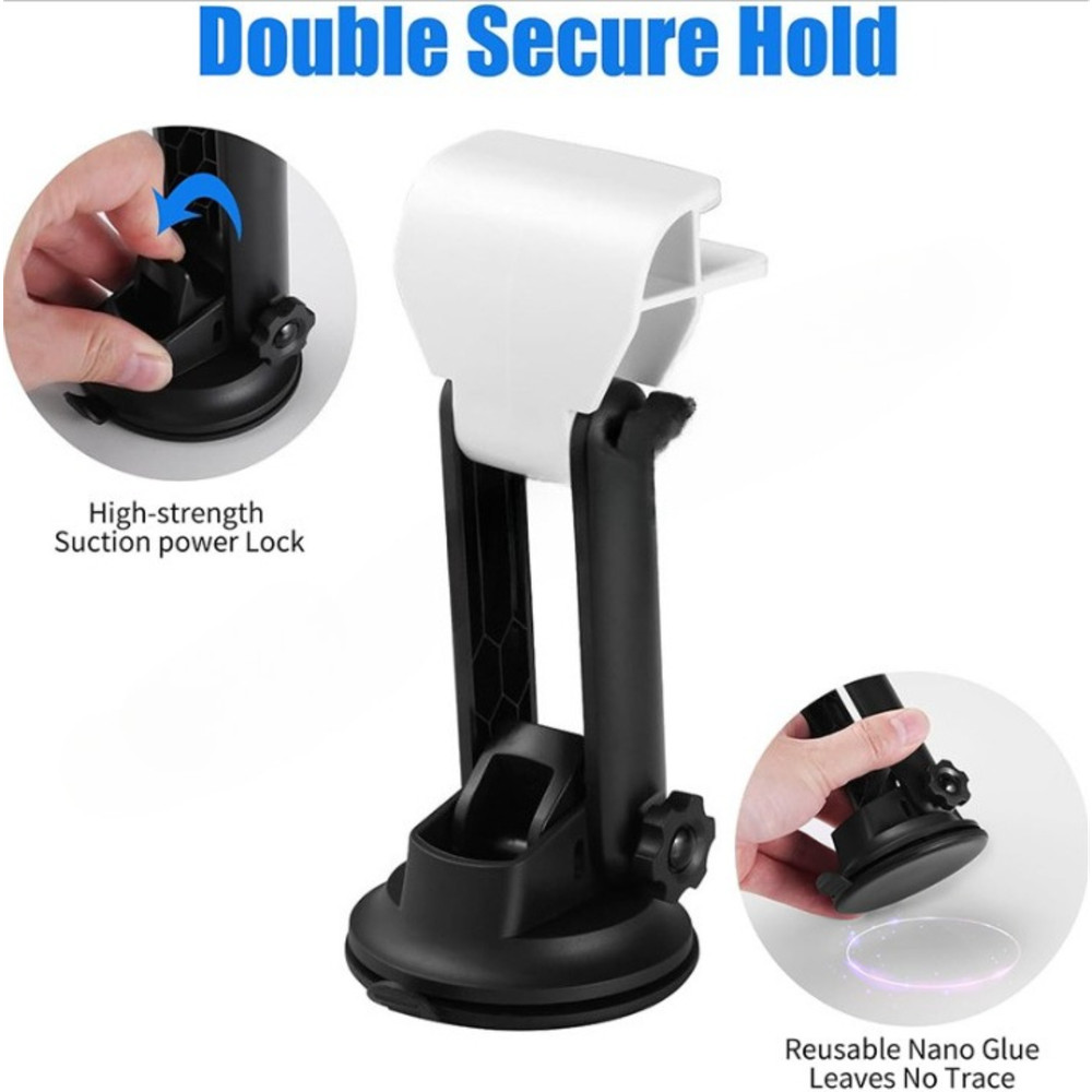 Suction Cup Car Mount for Starlink Mini Dashboard Windshield Adjustable Holder