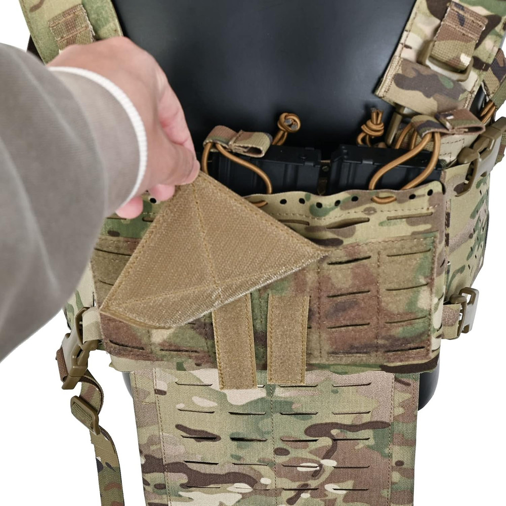 Molle Patch Panel,Hook&Loop Adapter Panel for Patch Badges,Tactical Molle Hook