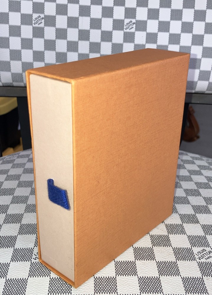 Authentic LOUIS VUITTON Wallet Drawer Style Empty Box 5.75" x 5” X 1.5".