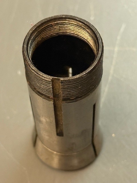 Phase II 13/16" Round Smooth 5C Collet w/Internal Threads