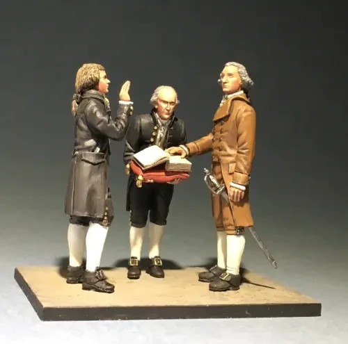 W Britain - Washington's Inauguration 1789