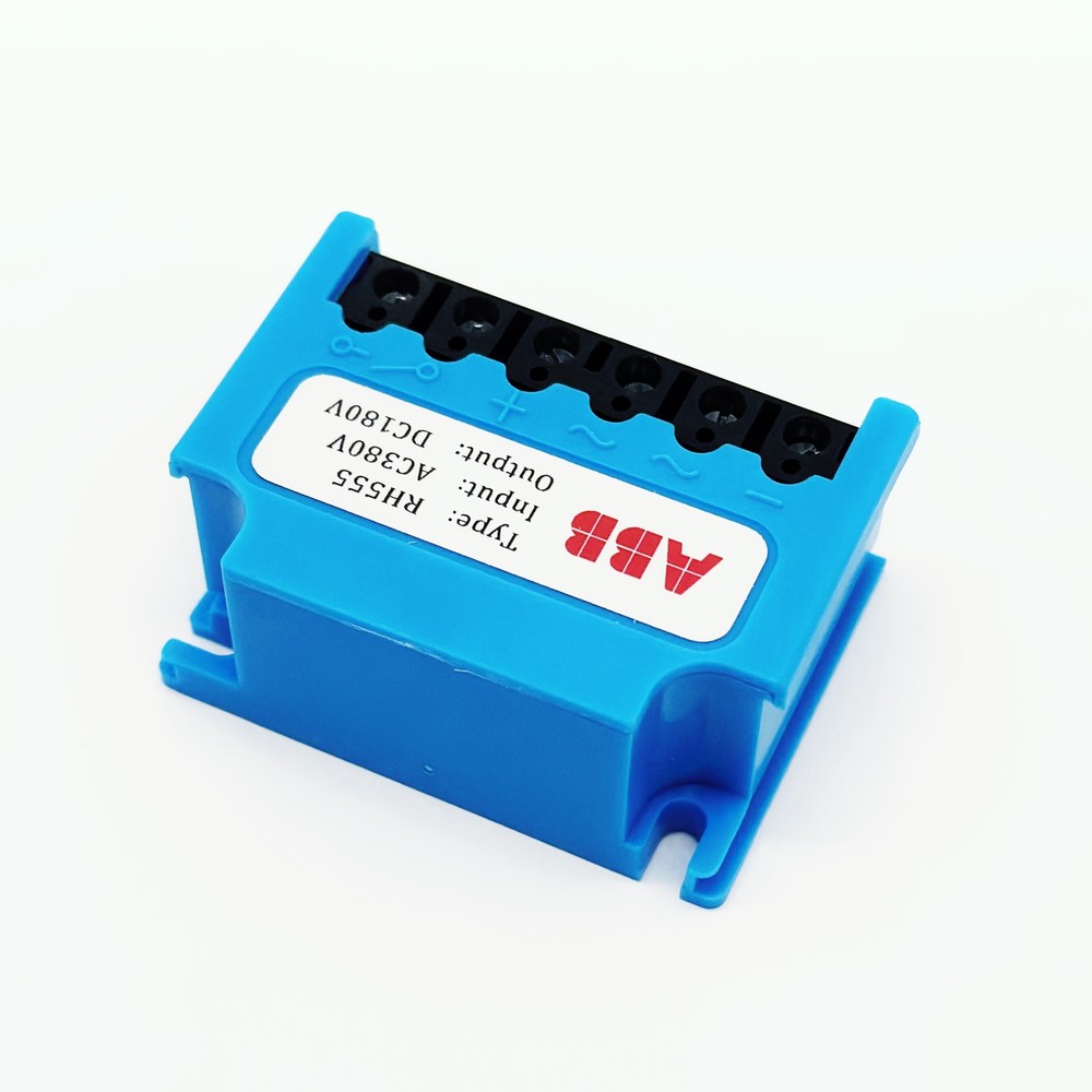 ABB RH555 half-wave rectifier module input 380VAC output 180VDC