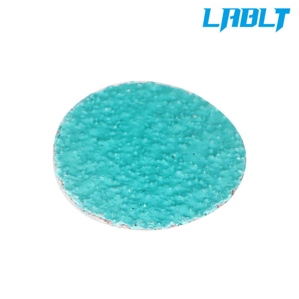 LABLT 25 Pack 2" 36 Grit Zirconia + Grind Aid Quick Change Sanding Discs Type