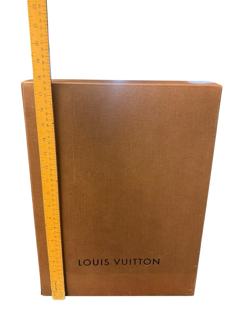 Huge Vintage Louis Vuitton EMPTY Box 18” Tall
