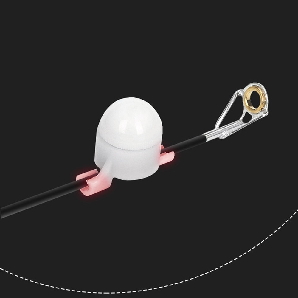 Plastic Fishing Bite Alarms with Adaptive Static State and LED Indicator
