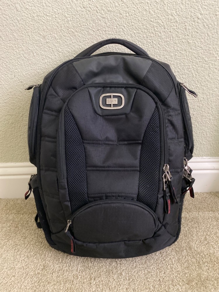 OGIO Authentic Backpack Bandit 17 Motorcycle Storage Black Used