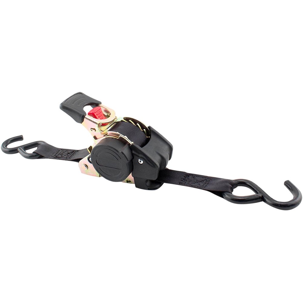 Erickson Retractable Ratchet Tie-Downs - 10' - Black 34415