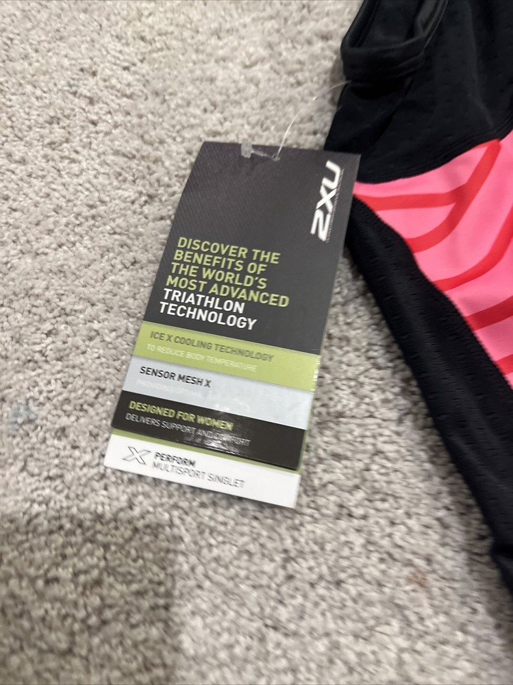 2XU Women's Compression Perform Multisport Singlet Size Small