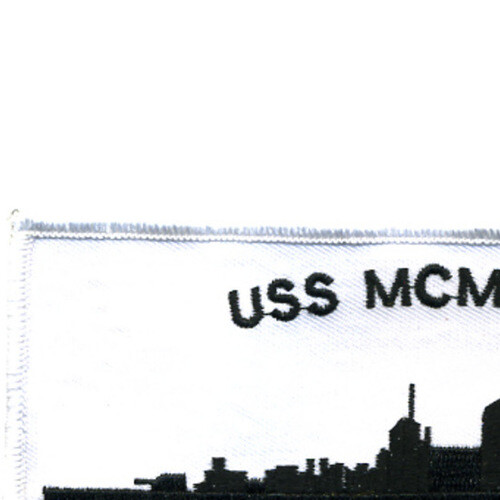 DE-1036 USS Mcmorris Silhouette Patch