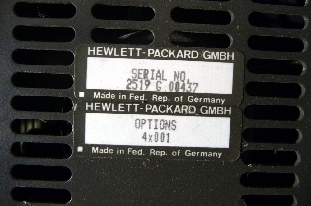 HP 8161A DATA GENERATOR EXTENDER