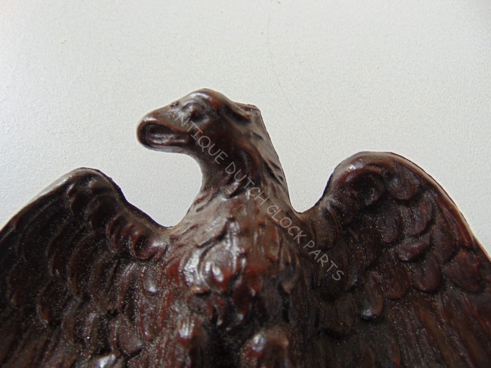 PAPER MACHE EAGLE STATUE FOR A GERMAN REGULATOR CLOCK EXCELLENT CONDITION