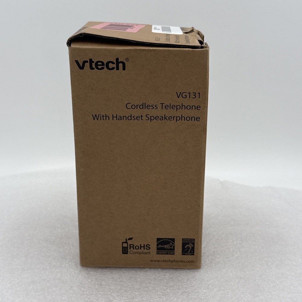 VTech Cordless Phone with DECT 6.0, Full-Duplex Speakerphone, Lighted Display, B