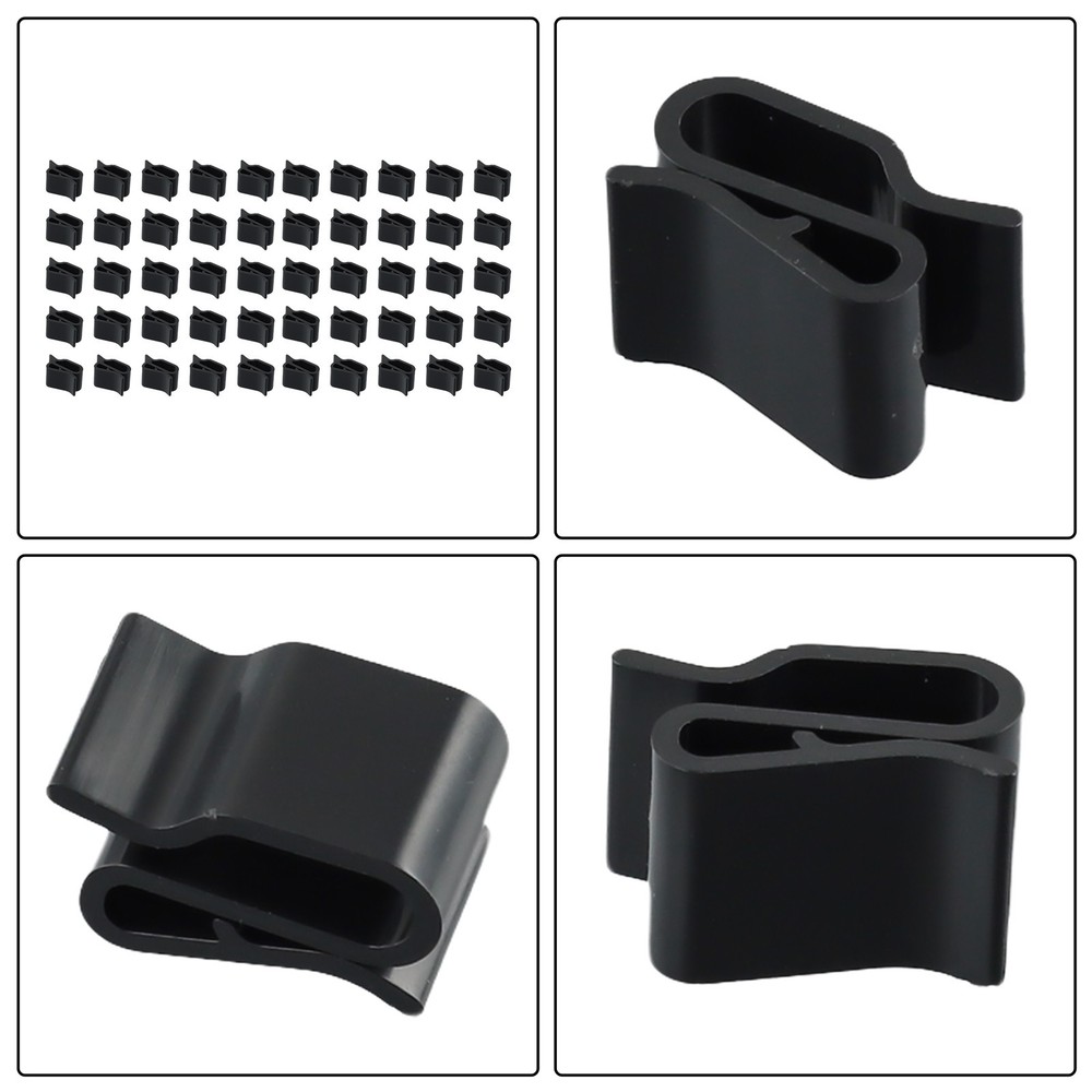 Solar Panel Clip Cable Mount Temperature Resistant Wire Holder Organizer