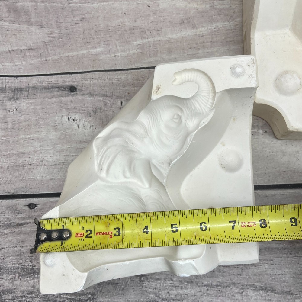 T & M Ceramic Casting Mold Elephant Figurines #TM-148