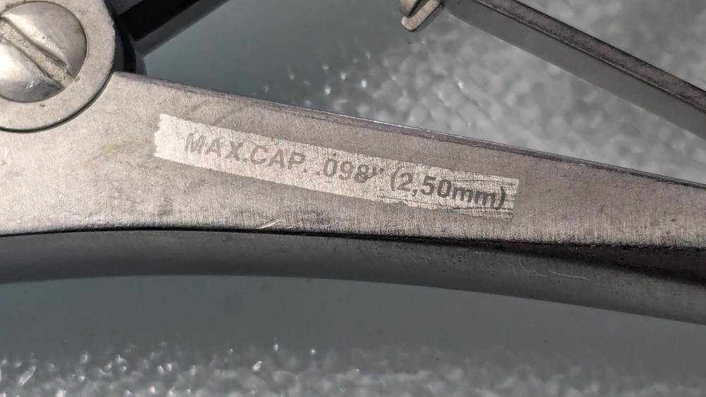 Jarit Double-Action Wire Cutter275-515. Angle: 45°