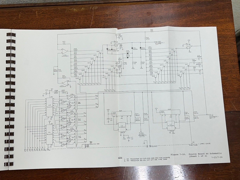 Boonton Auto Analyzer Model 1120 Instruction Manual with Schematics