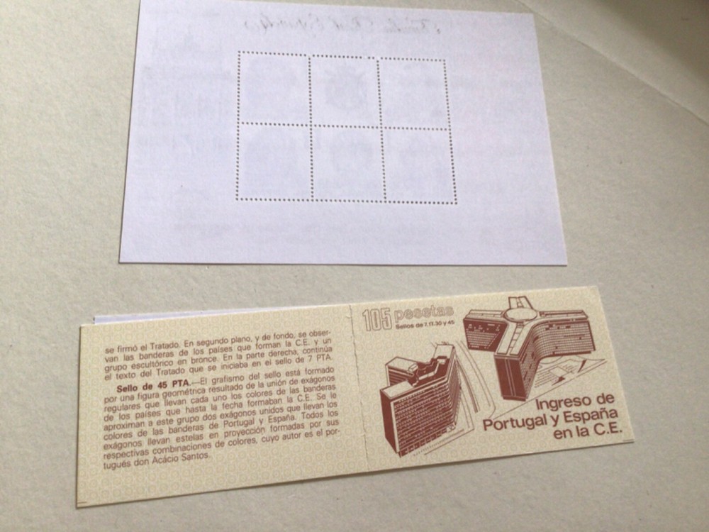 Spain mint never hinged stamps sheet & Booklet Ref A8538