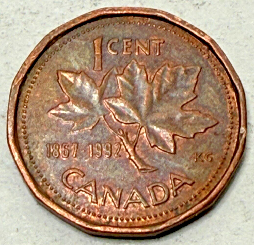 Canada 1867-1992 1 Cent Coin