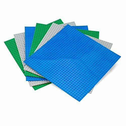 Universal Stackable Building Brick Baseplate (6 CT)