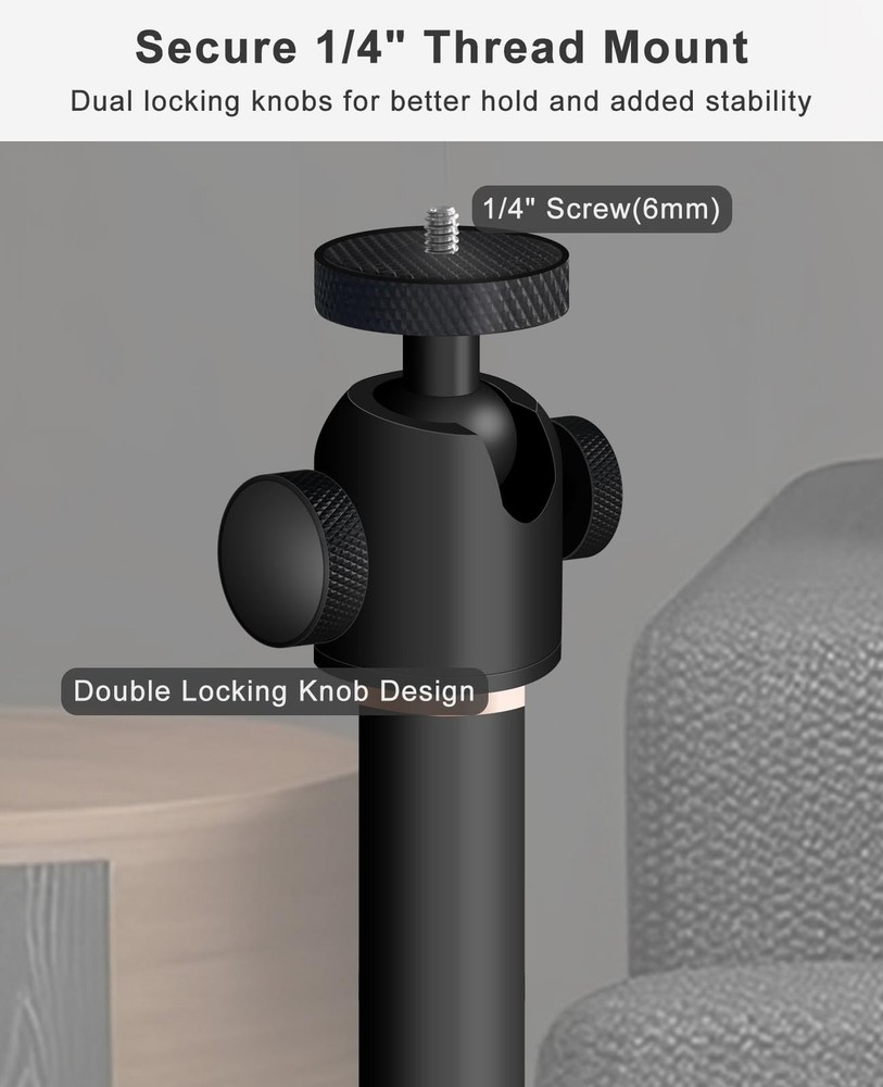 Projector Stand 360° Swivel Projector Mount Adjustable Height Floor Stand C