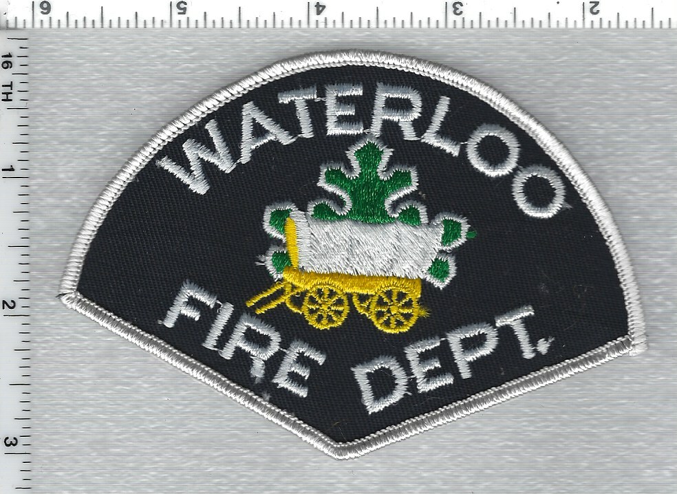 Waterloo Fire Department (Ontario, Canada) Shoulder Patch