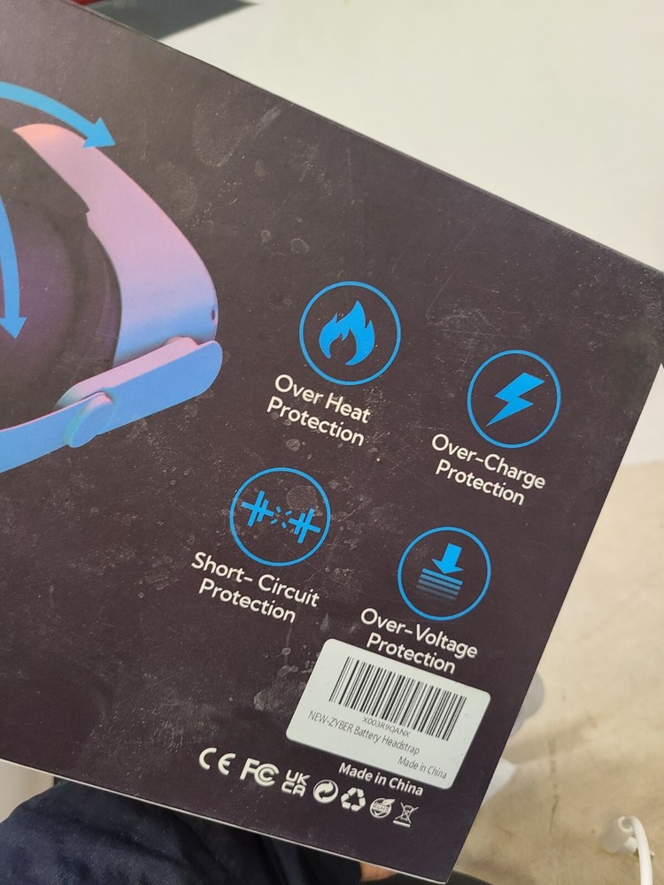 Zyber VR Accessories Going Pro Excellence Strap With Battery