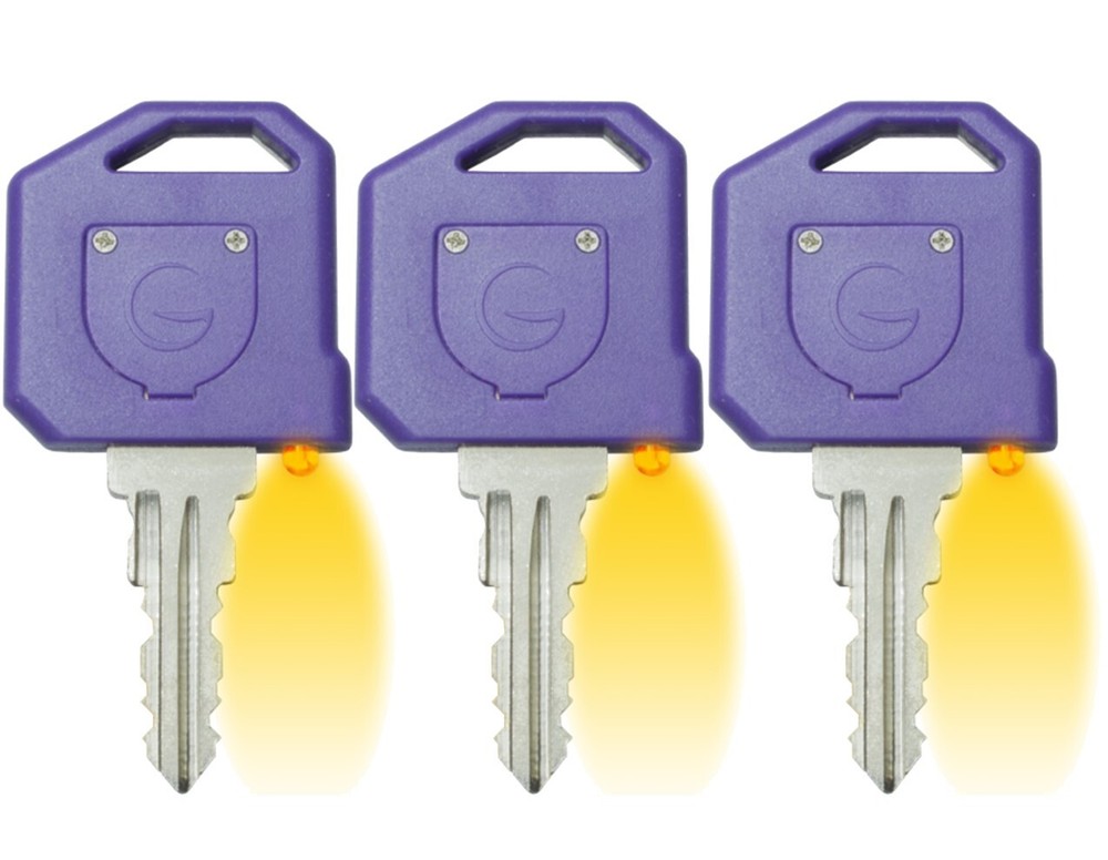 (3 Keys) Global Link LED Key With Light * SELECT YOUR KEY CODE * G301 - G390
