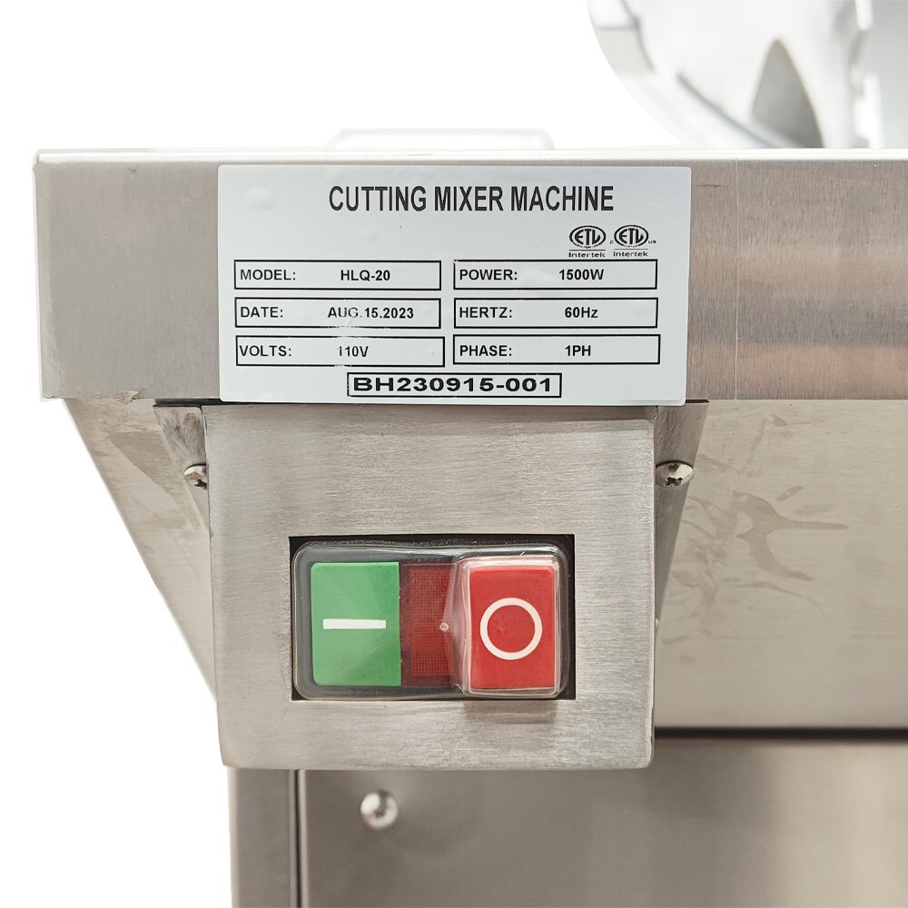 Electric Meat Chopper 24L Capacity Multi-function Food Processor Cutter Grinder