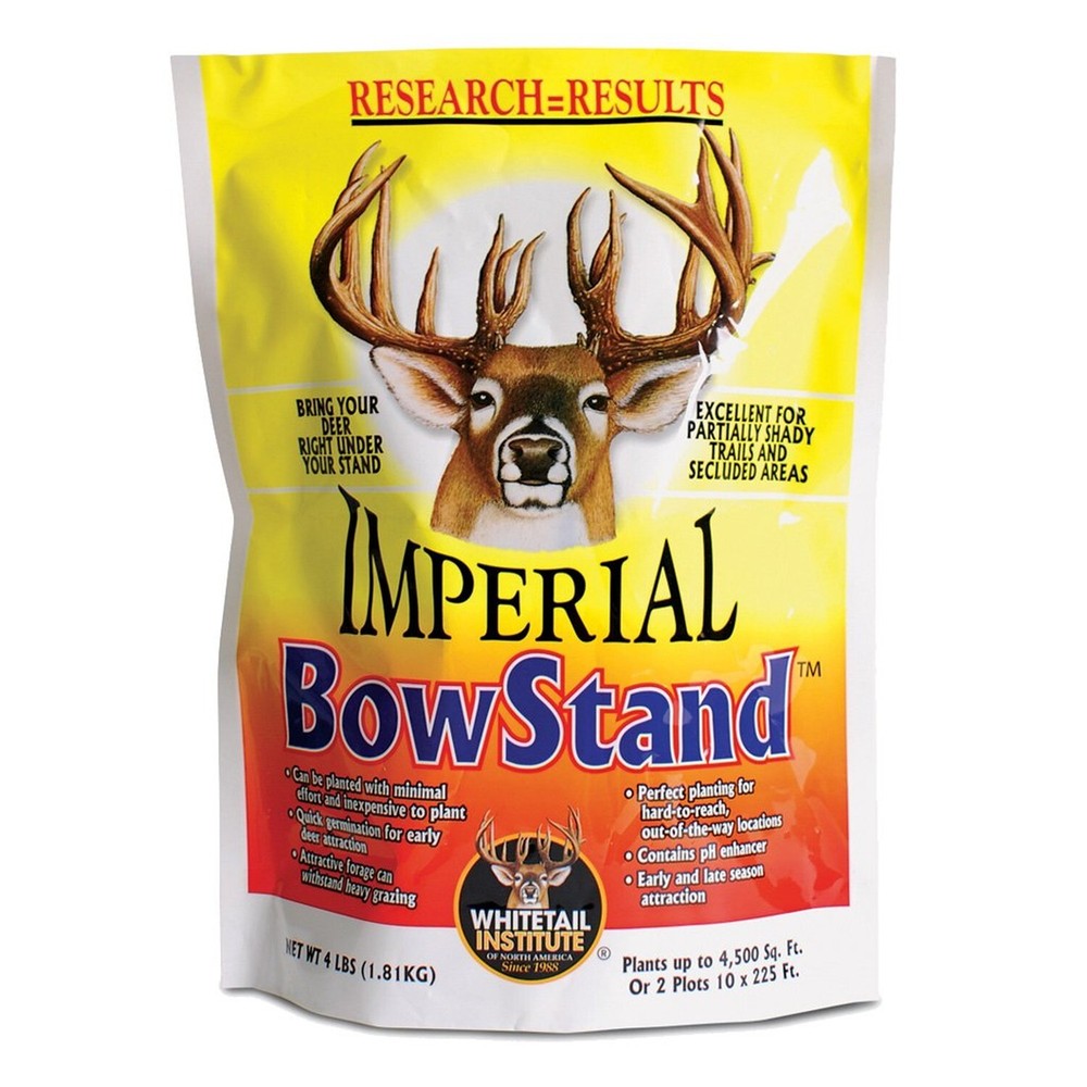 Whitetail InstituteFood Plot Seed 4 lbs (4500 sq ft) BowStand