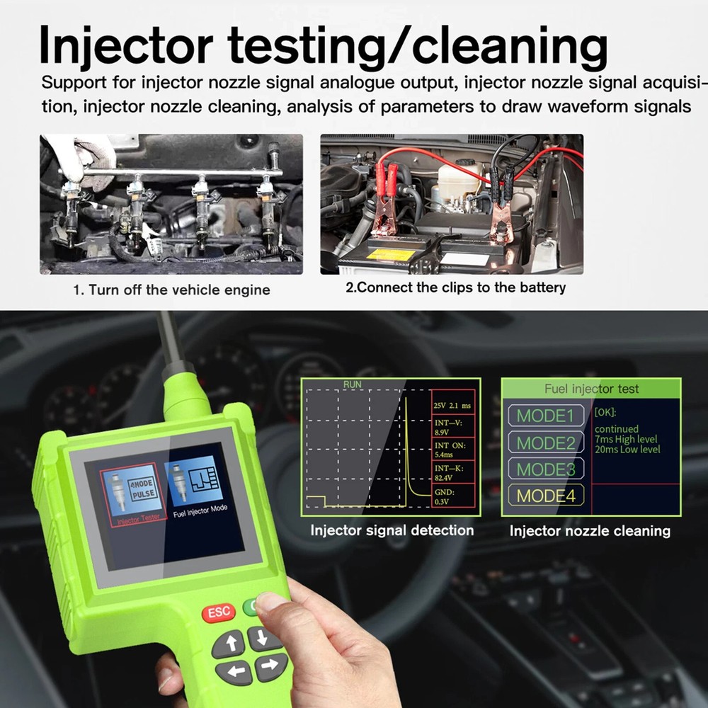 P200 Pro Newest Smart Hook Master Edition, Universal Car Circuit Tester