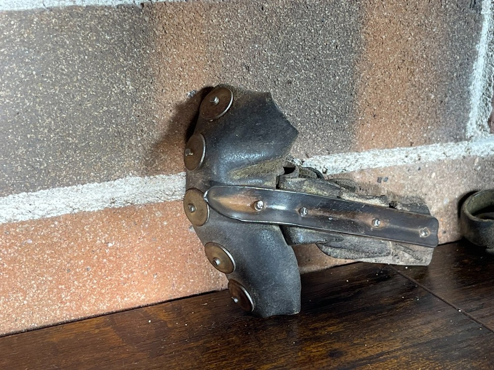 Vintage Lineman Pole Climbing Spikes for Boots