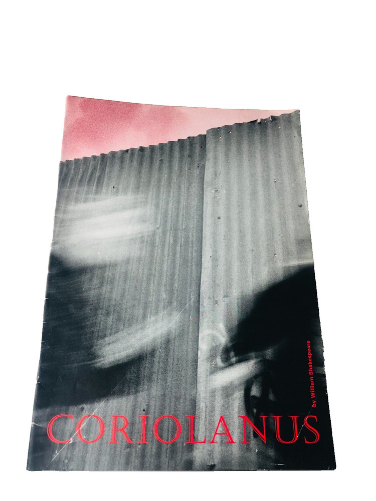 Theatre Programme Coriolanus Vintage ra