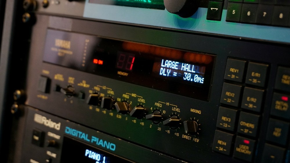 Yamaha PTX8 Custom OLED Display !