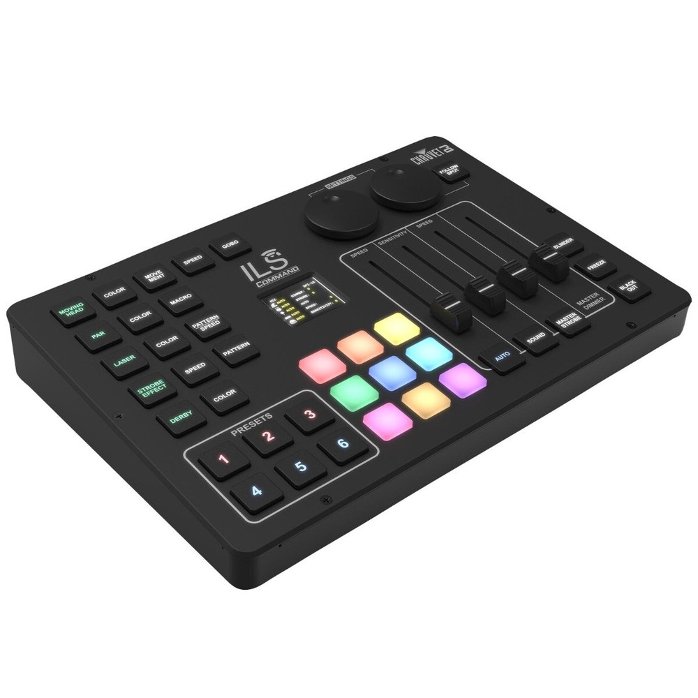 Chauvet DJ ILS Command Wireless DMX Lighting Controller for ILS Fixtures Pack...