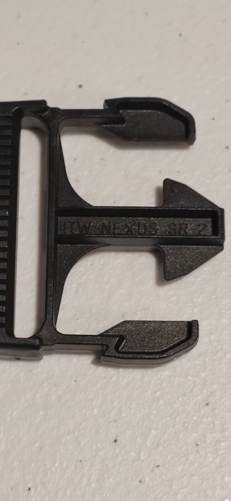 2 Inch Width Side Release Plastic Buckles ITW Nexus SR 2" adjustable buckle