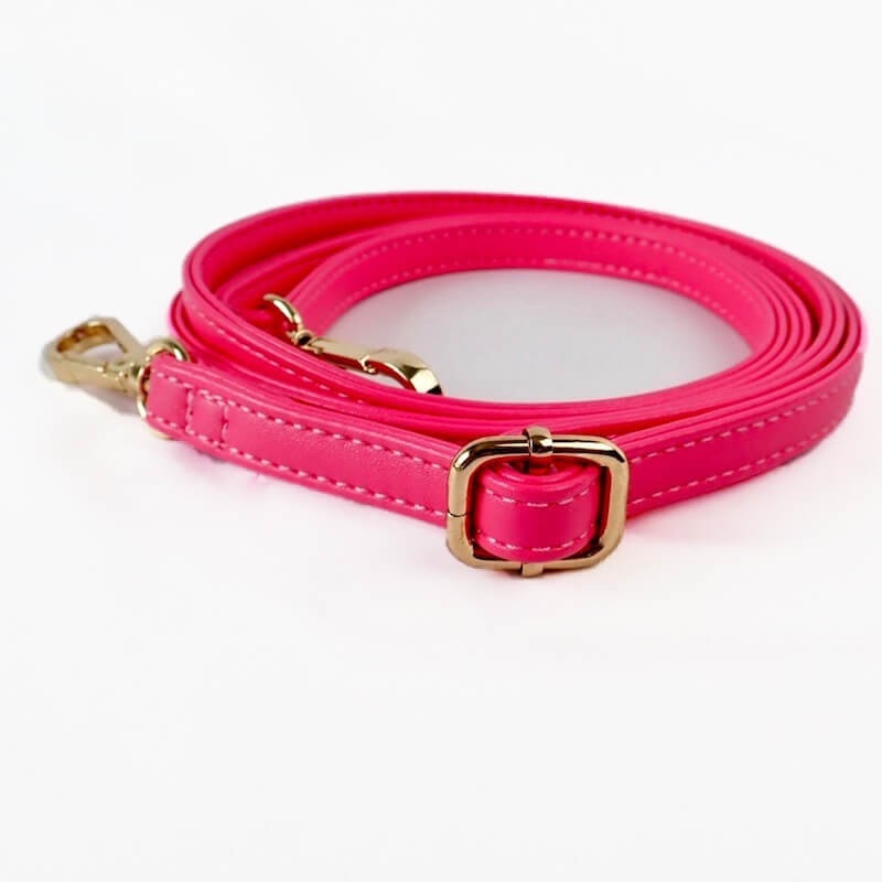Cotton Raffia Shoulder Strap (Rose)