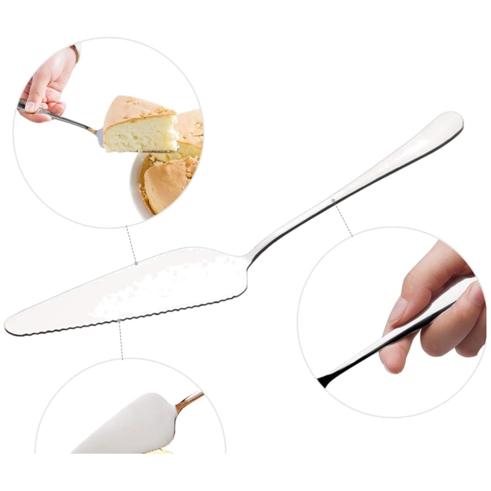 Stainless Steel Pizza Pie Cake Server Set